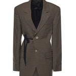 Giacca check in lyocell 857365 TTO382866 BALENCIAGA 