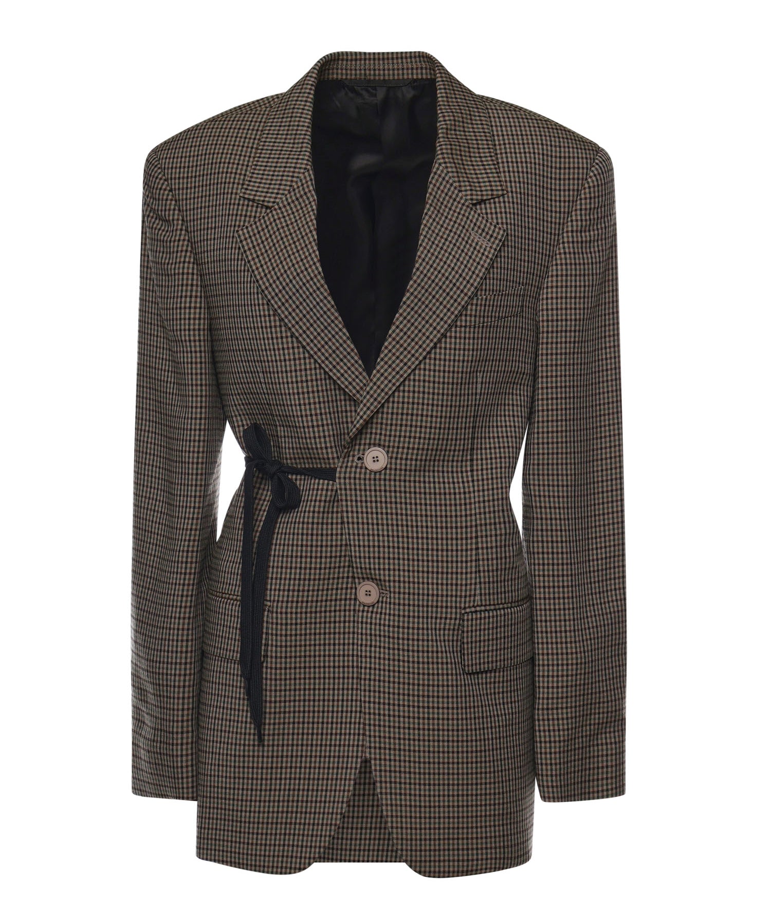 Giacca check in lyocell 857365 TTO382866 BALENCIAGA 