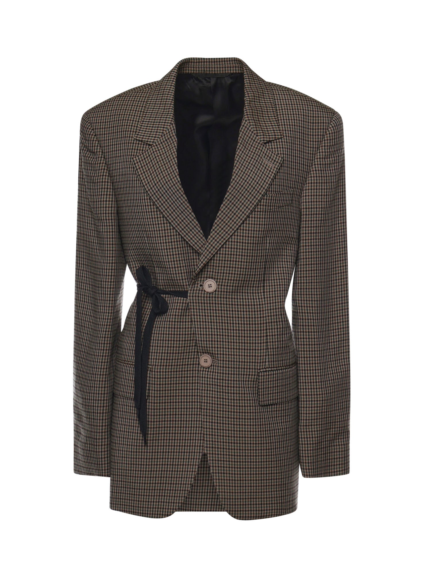 Giacca check in lyocell 857365 TTO382866 BALENCIAGA 