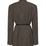 Giacca check in lyocell 857365 TTO382866 BALENCIAGA 