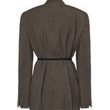 Giacca check in lyocell 857365 TTO382866 BALENCIAGA 