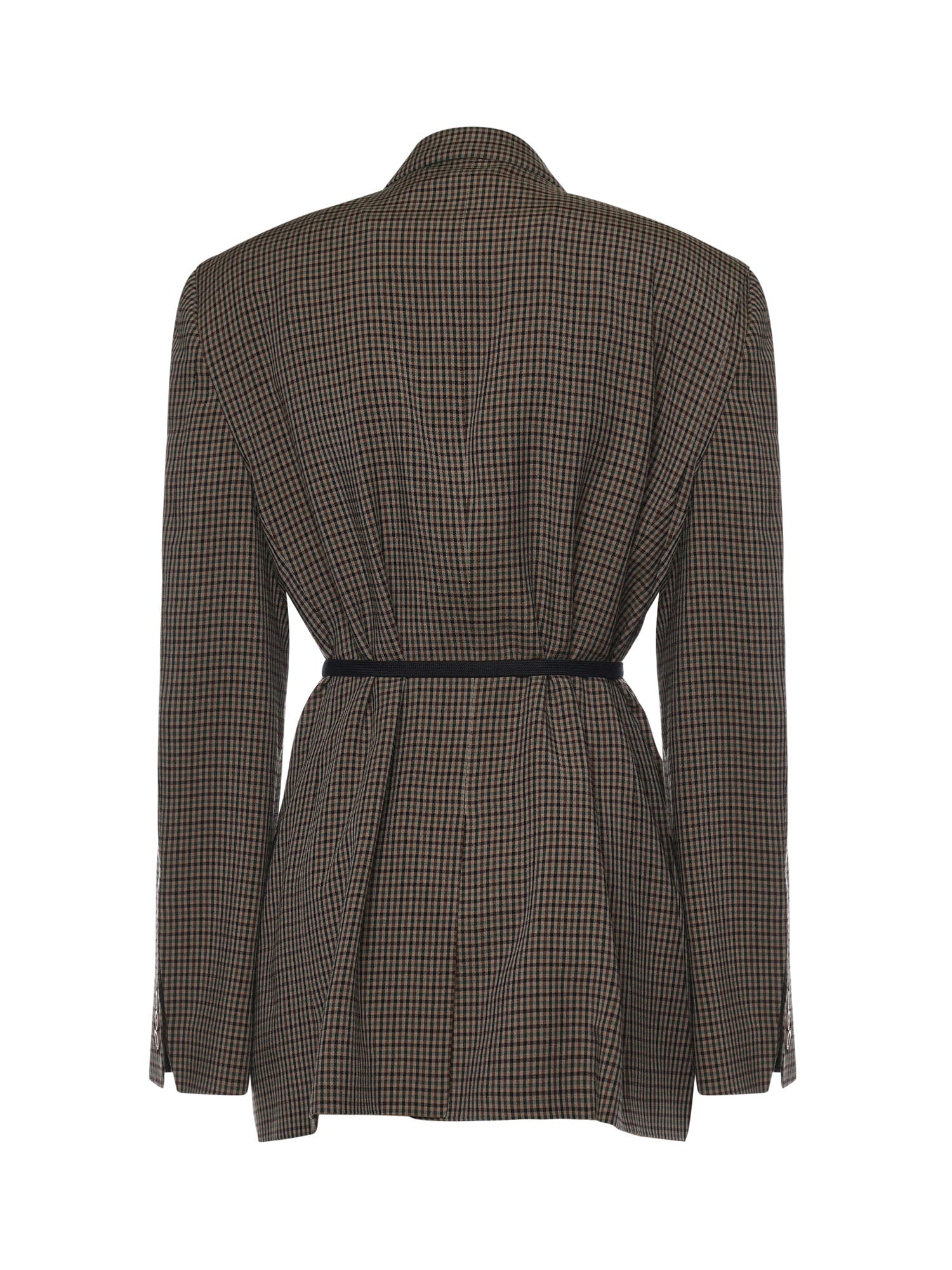 Giacca check in lyocell 857365 TTO382866 BALENCIAGA 