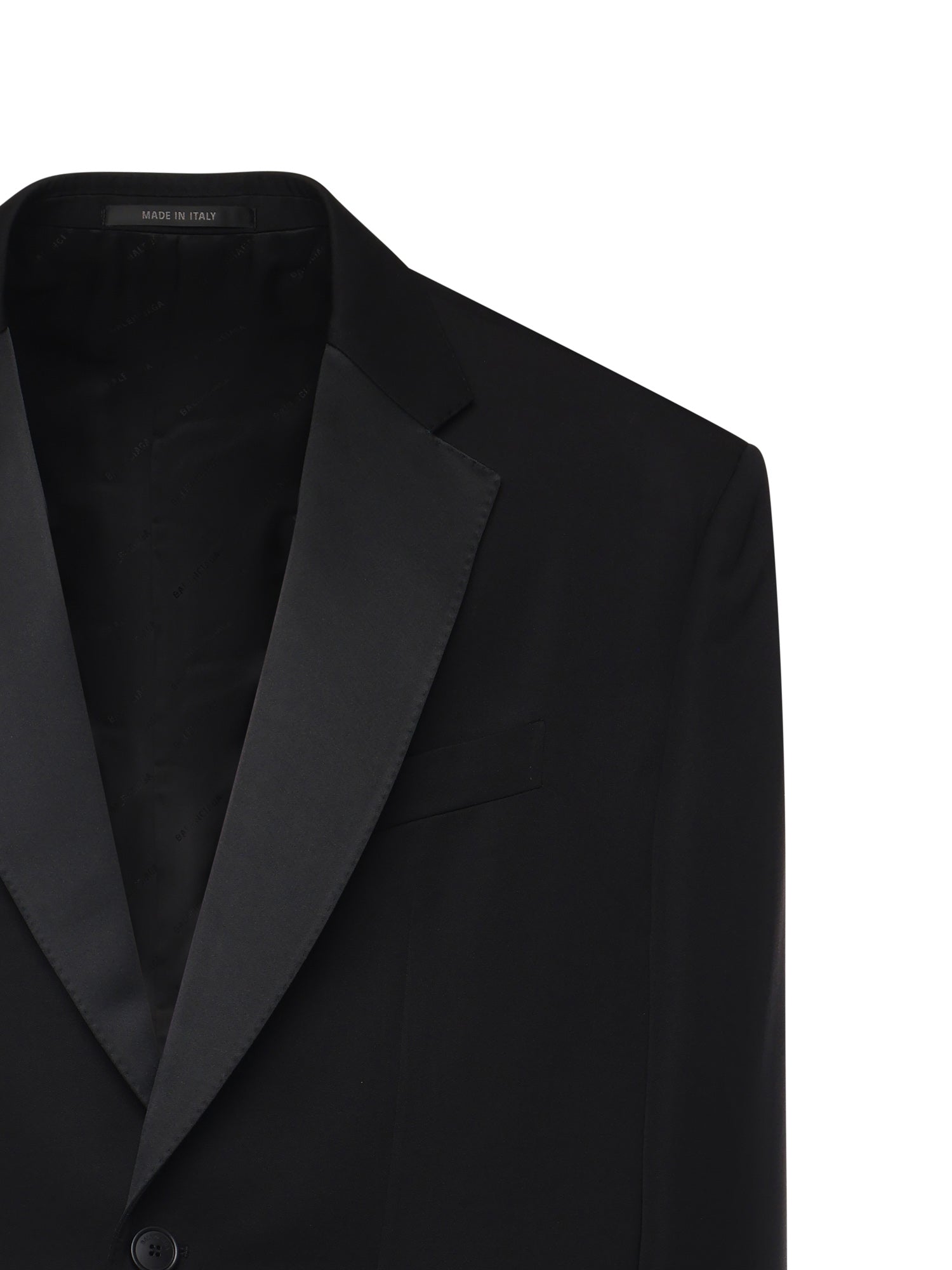 Blazer da smoking in lana 857393 TNT391000 BALENCIAGA 