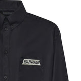 Camicia Masking Tape in popeline di cotone 857809 TRM281000 BALENCIAGA 