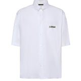 Camicia Masking Tape in popeline di cotone 857810 TRM289000 BALENCIAGA 