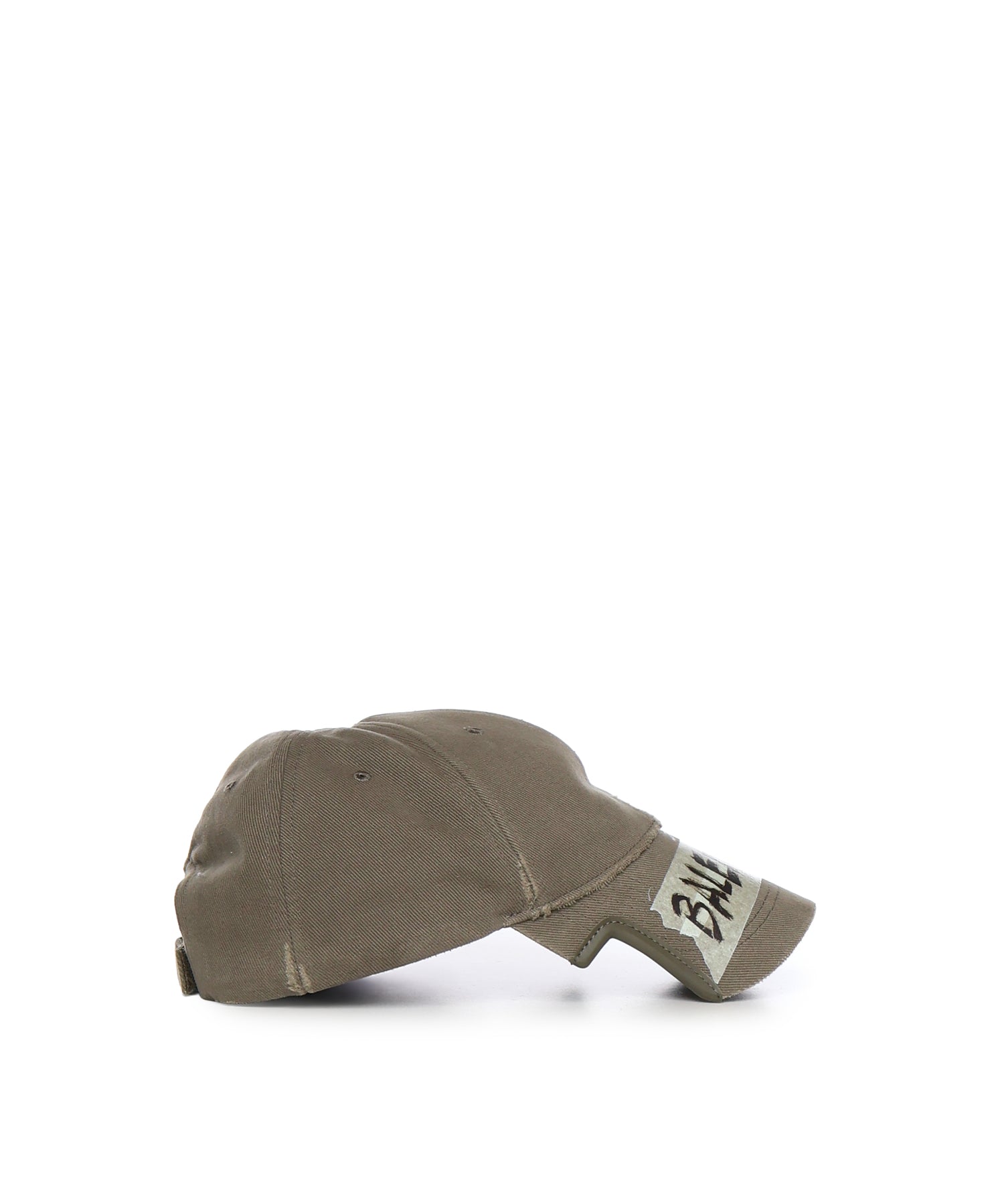 Berretto Masking Tape in drill di cotone 858087 410B22840 BALENCIAGA 