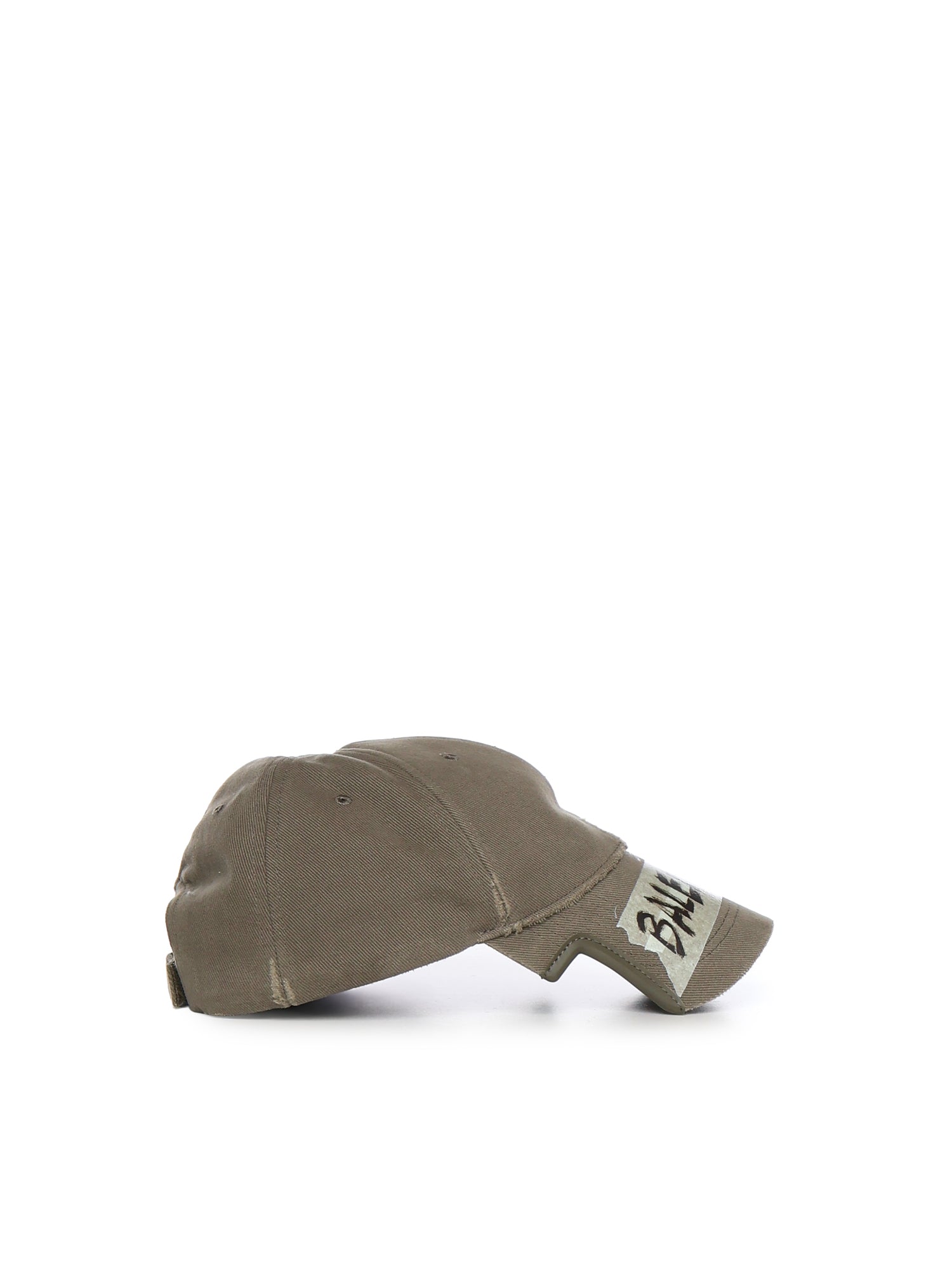 Berretto Masking Tape in drill di cotone 858087 410B22840 BALENCIAGA 