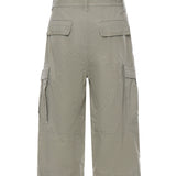 Pantaloni cargo cropped in cotone ripstop 864354 TQP132801 BALENCIAGA 