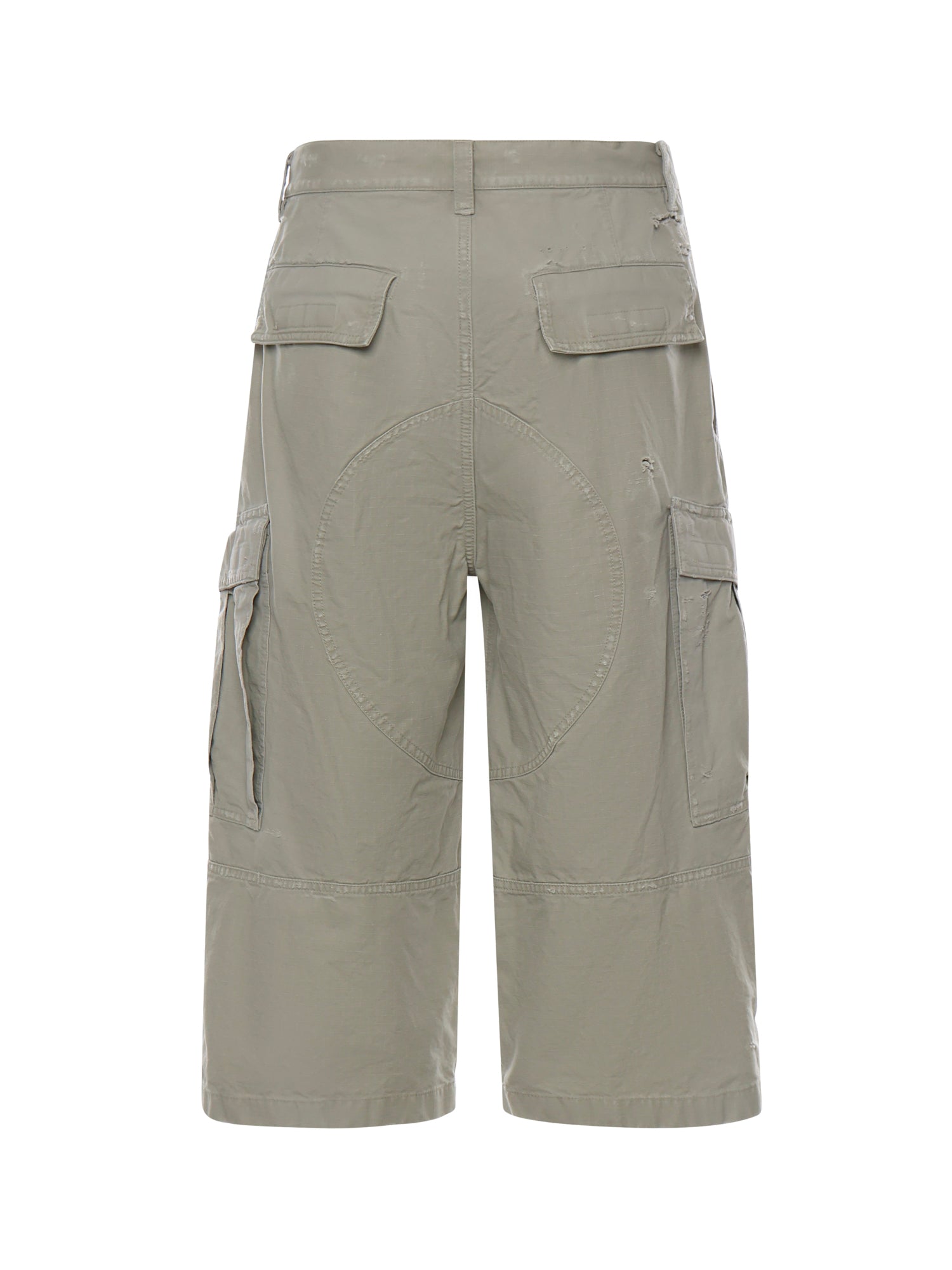 Pantaloni cargo cropped in cotone ripstop 864354 TQP132801 BALENCIAGA 