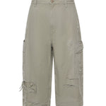 Pantaloni cargo cropped in cotone ripstop 864354 TQP132801 BALENCIAGA 