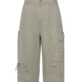 Pantaloni cargo cropped in cotone ripstop 864354 TQP132801 BALENCIAGA 