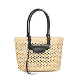 Borsa Le City media in rafia e pelle 866501 2ACGC9260 BALENCIAGA 