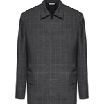 Giacca check in lana 866521 TQT081441 BALENCIAGA 