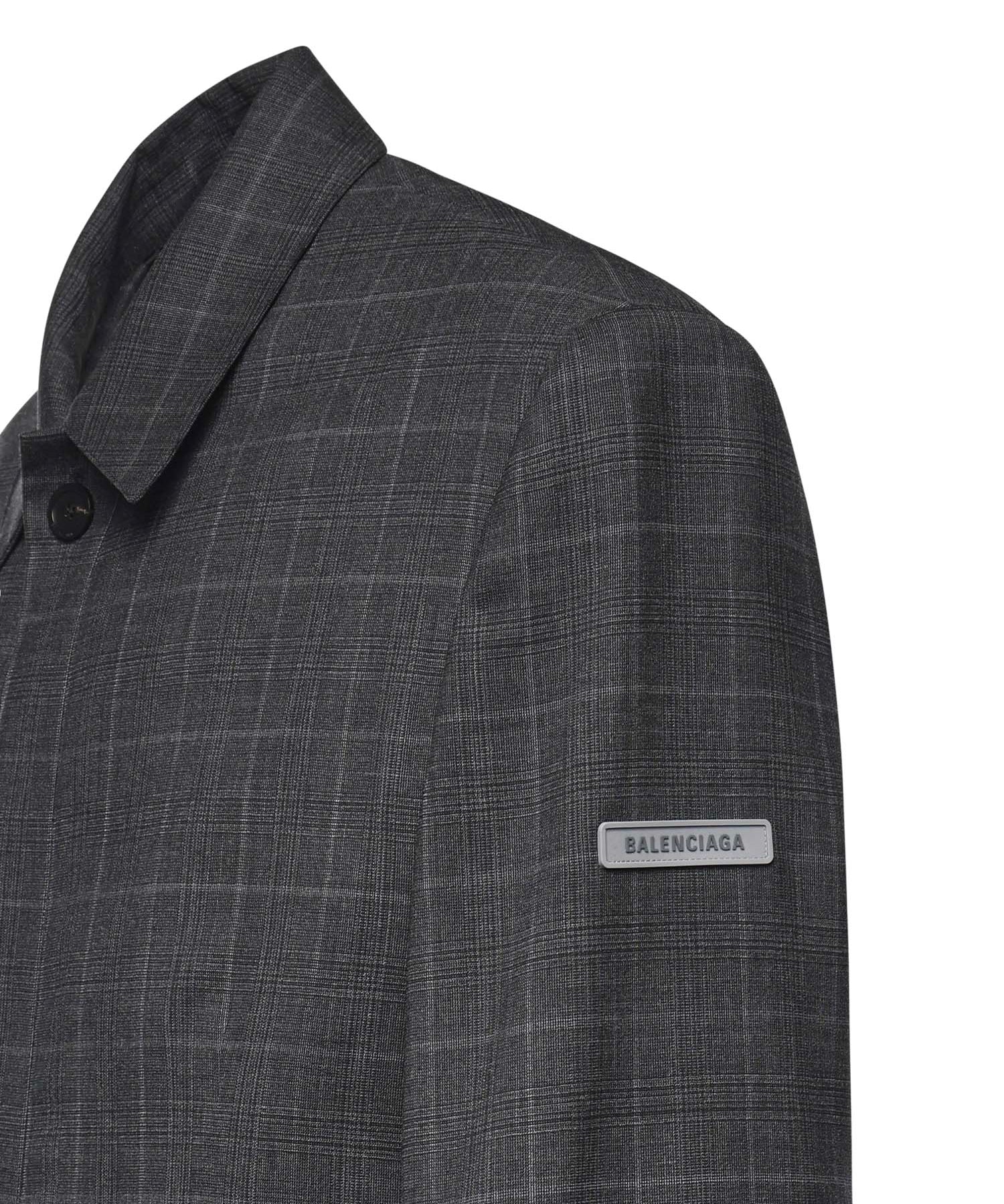 Giacca check in lana 866521 TQT081441 BALENCIAGA 