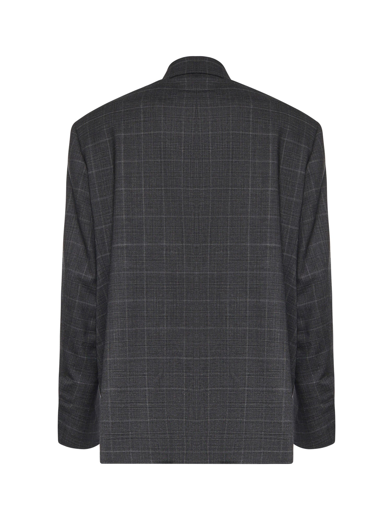 Giacca check in lana 866521 TQT081441 BALENCIAGA 