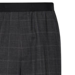 Pantaloni check in lana con logo 866537 TQT081441 BALENCIAGA 