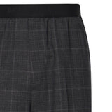 Pantaloni check in lana con logo 866537 TQT081441 BALENCIAGA 