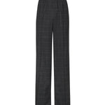 Pantaloni check in lana con logo 866537 TQT081441 BALENCIAGA 