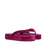 Infradito Jet Lag in velluto 869749 WCDQ05590 BALENCIAGA 