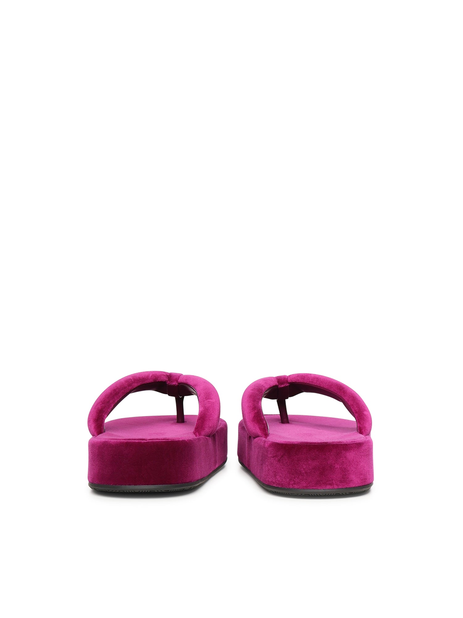 Infradito Jet Lag in velluto 869749 WCDQ05590 BALENCIAGA 