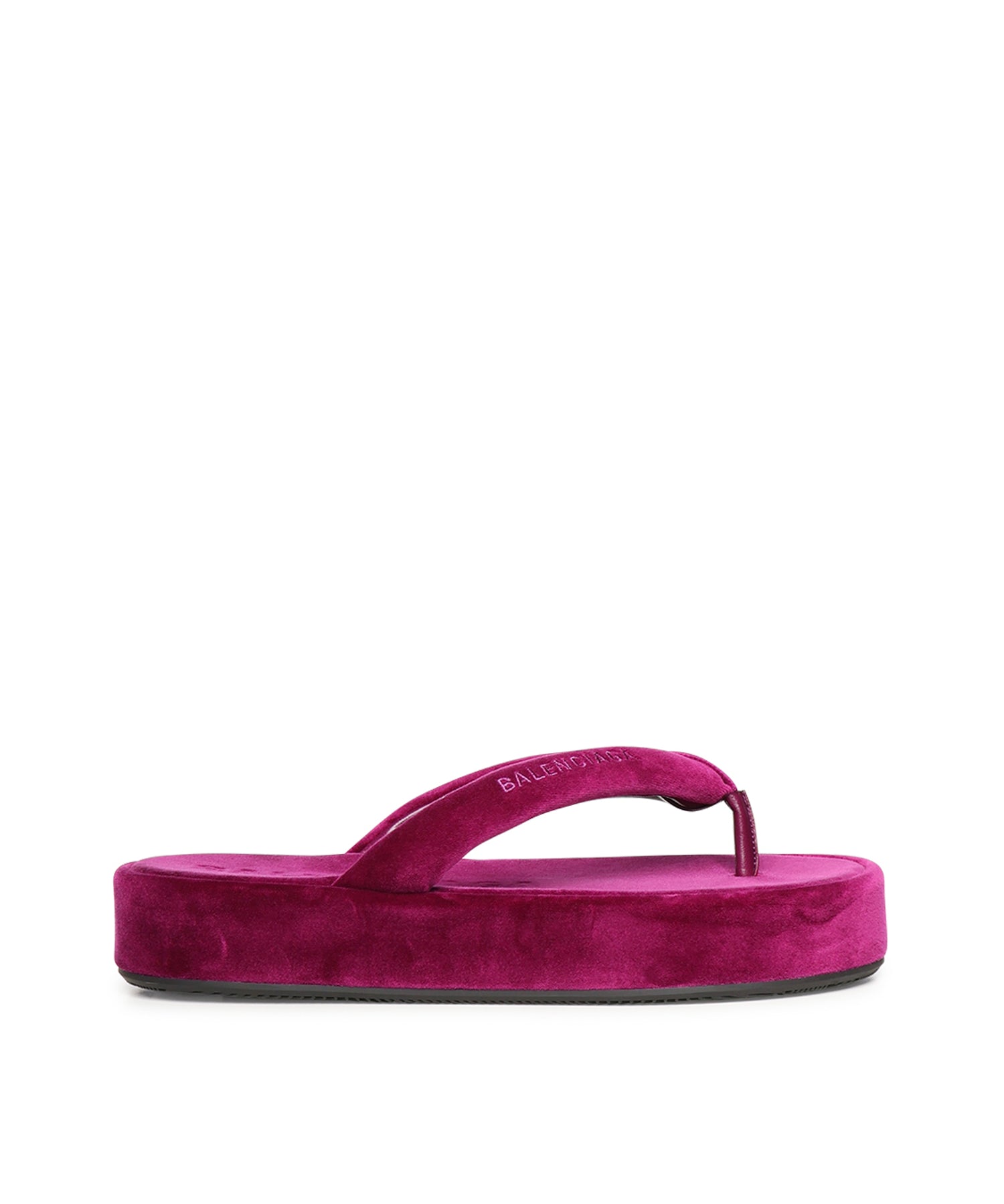 Infradito Jet Lag in velluto 869749 WCDQ05590 BALENCIAGA 