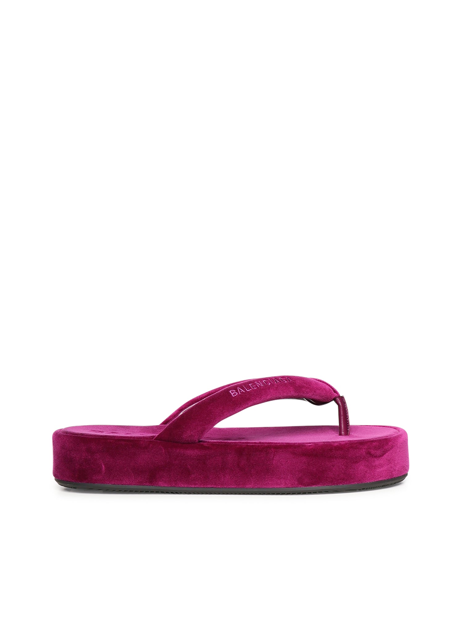 Infradito Jet Lag in velluto 869749 WCDQ05590 BALENCIAGA 