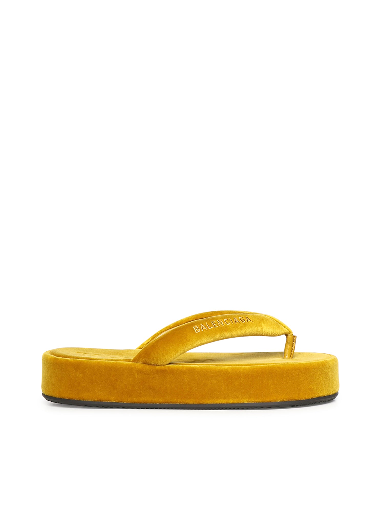 Infradito Jet Lag in velluto 869749 WCDQ07680 BALENCIAGA 