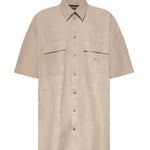 Camicia in nylon con logo 871285 TUO049501 BALENCIAGA 