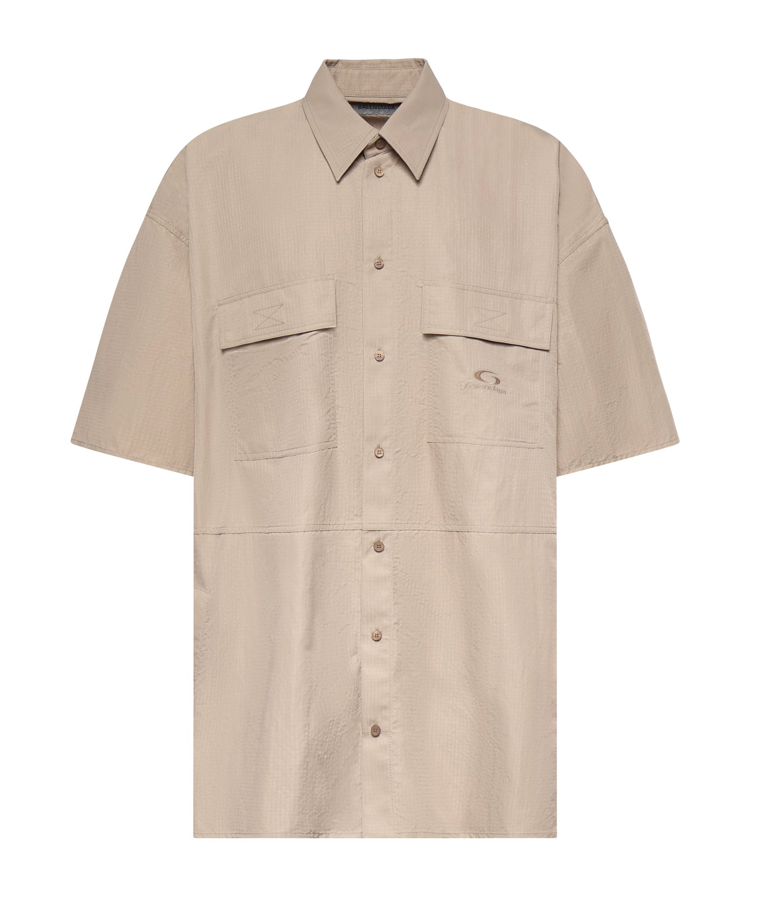 Camicia in nylon con logo 871285 TUO049501 BALENCIAGA 