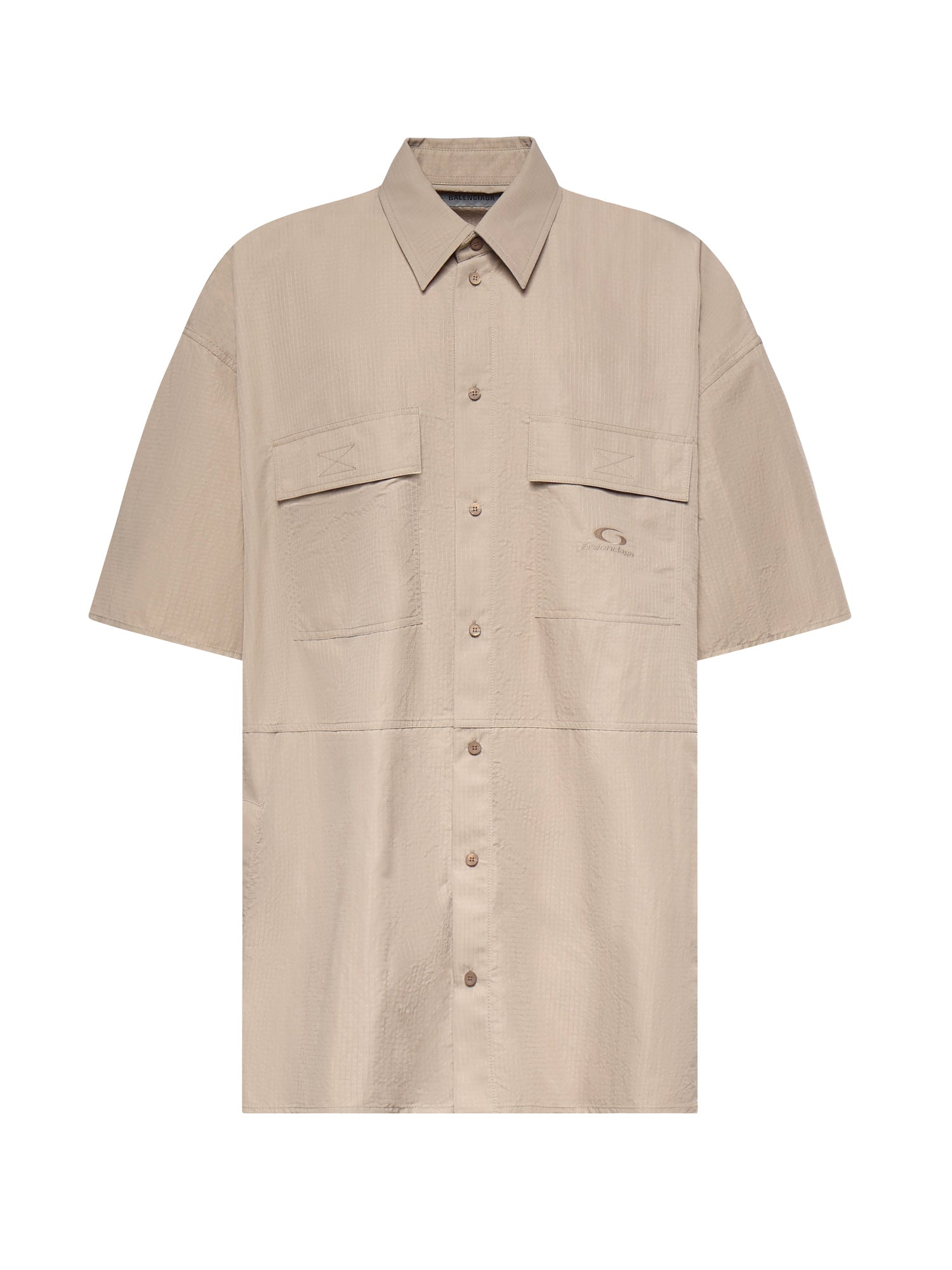 Camicia in nylon con logo 871285 TUO049501 BALENCIAGA 