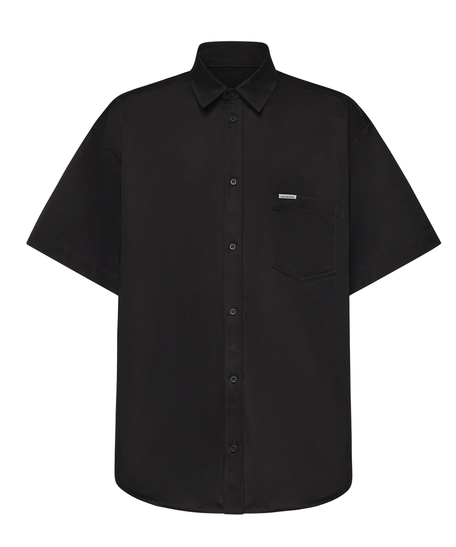 Camicia in cotone con logo 871286 TSP131000 BALENCIAGA 