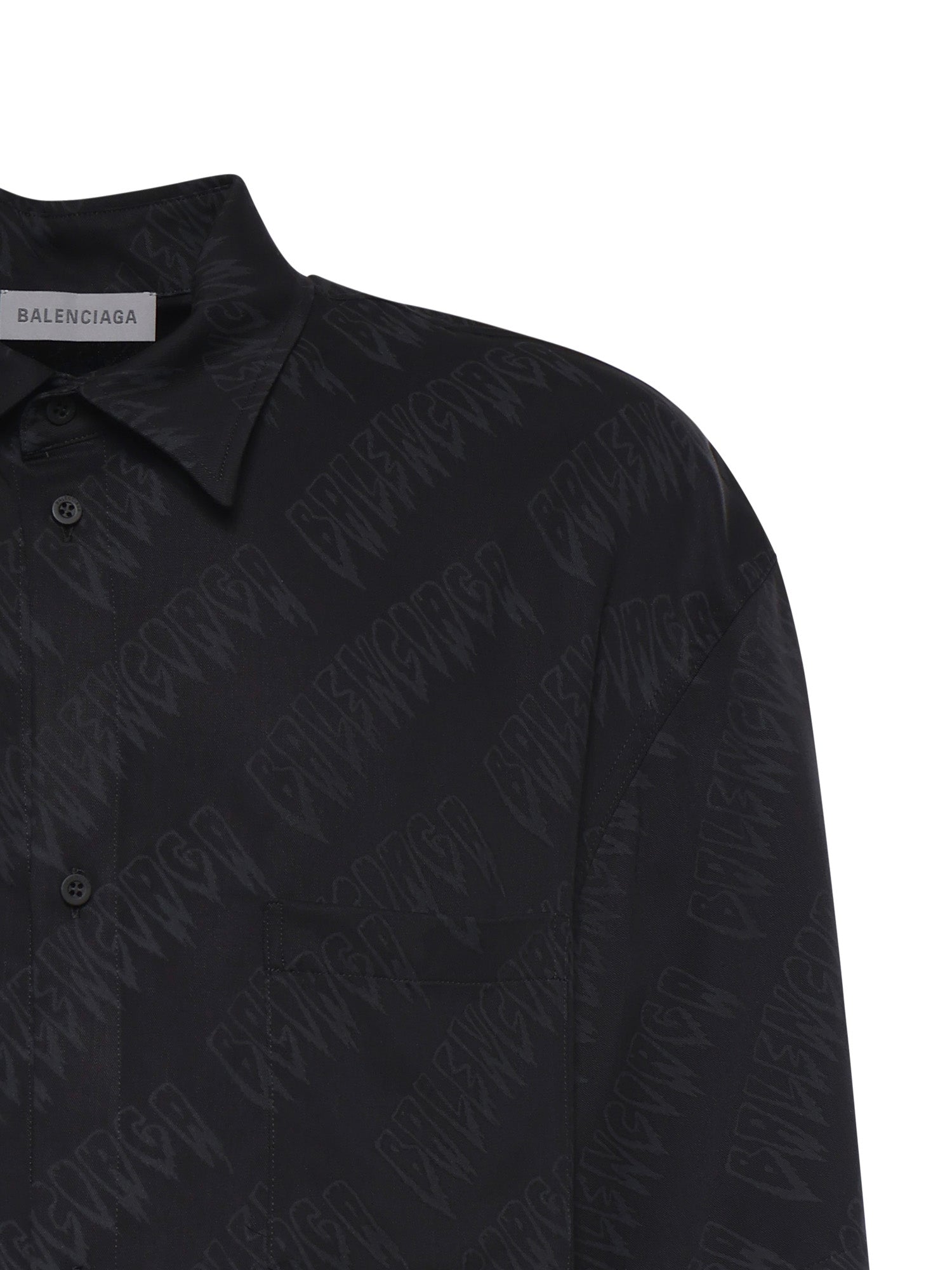Camicia Creeper in viscosa 871407 TUL021069 BALENCIAGA 