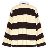 Camicia polo in jersey a righe 871654 TUVL56110 BALENCIAGA 