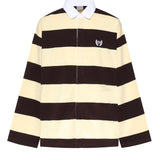 Camicia polo in jersey a righe 871654 TUVL56110 BALENCIAGA 