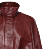 Mantella cropped in pelle 871813 TUS126500 BALENCIAGA 