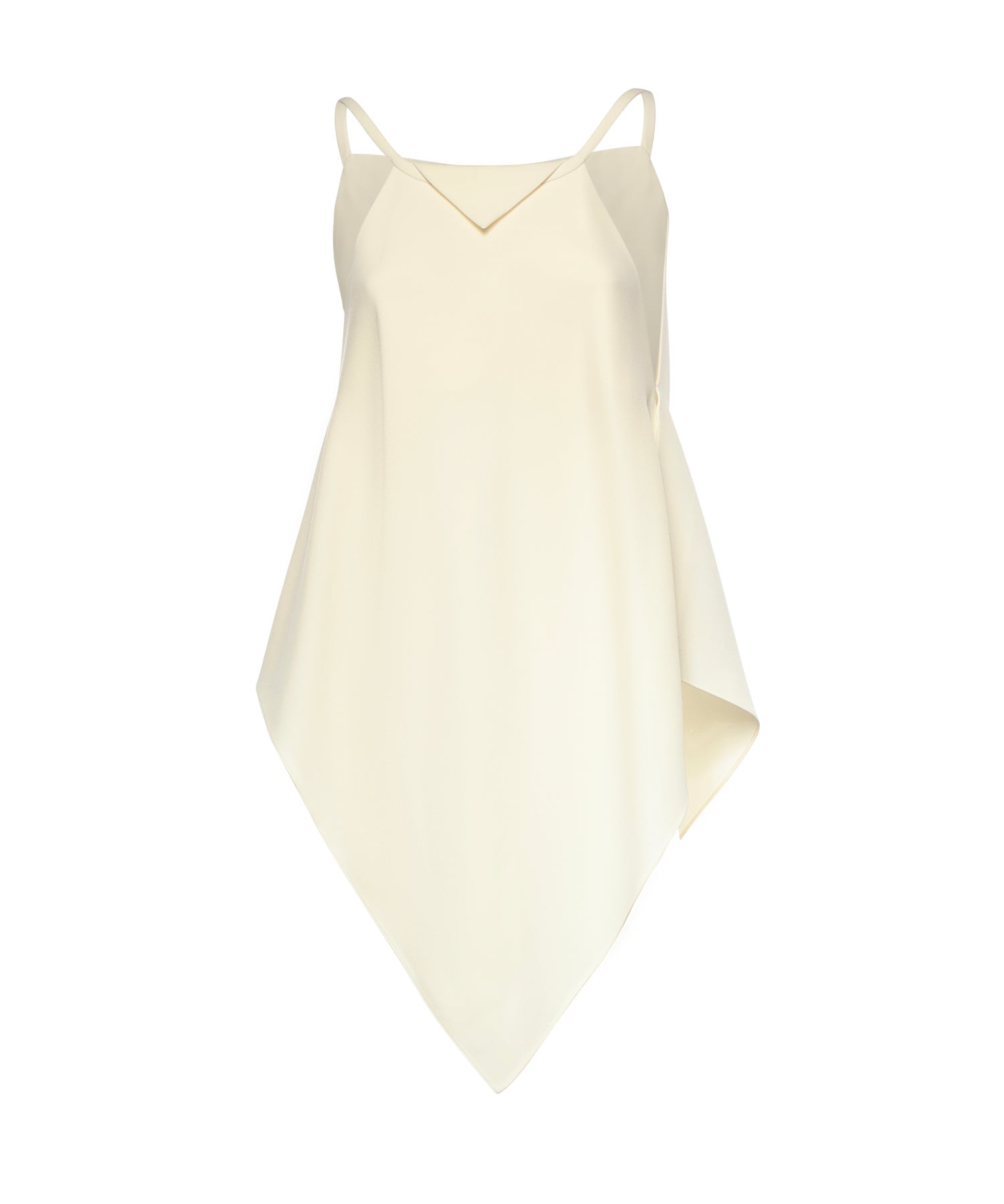 Top a sciarpa in crêpe di lana e seta 872352 TUT149002 BALENCIAGA 