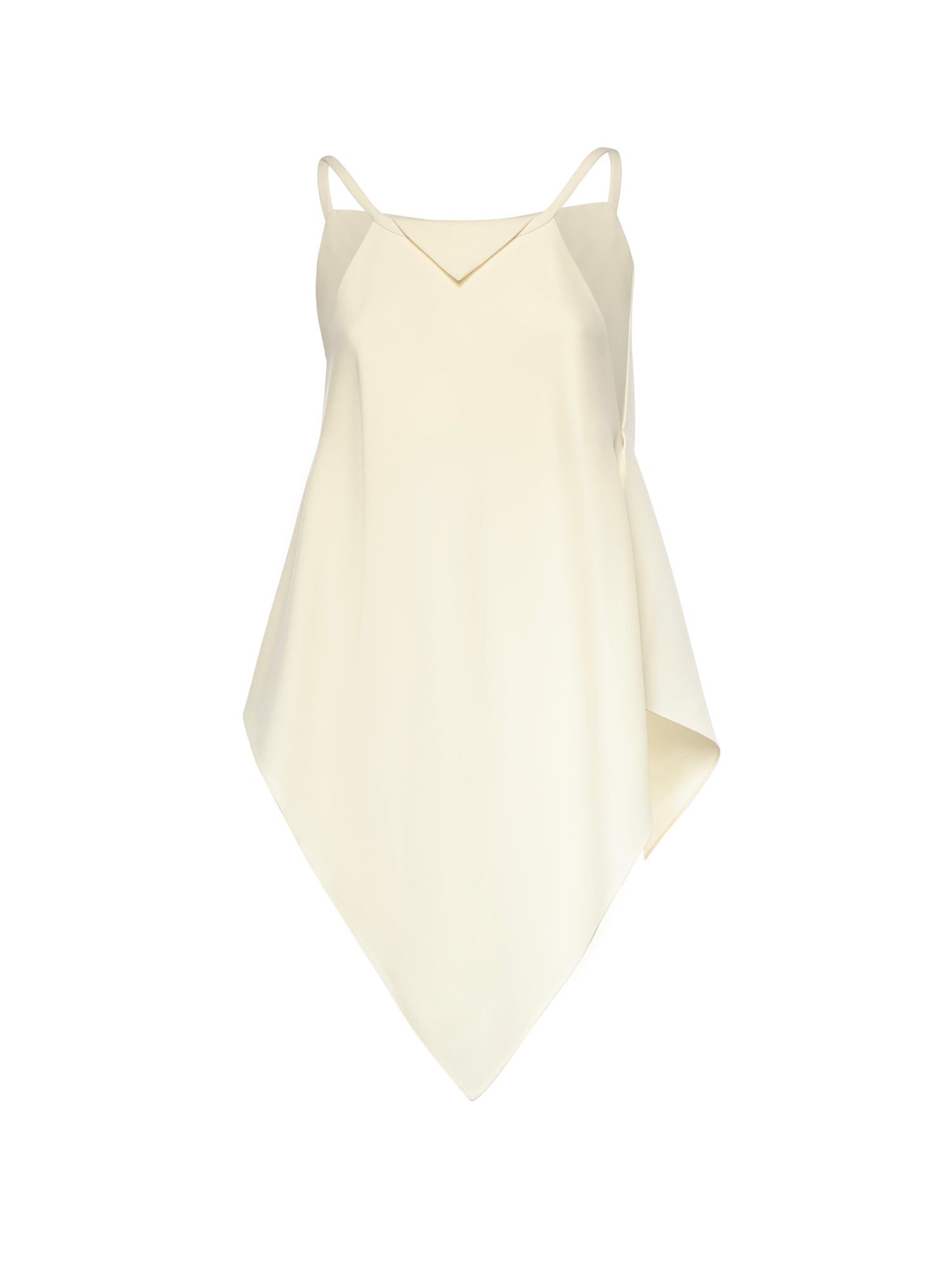 Top a sciarpa in crêpe di lana e seta 872352 TUT149002 BALENCIAGA 