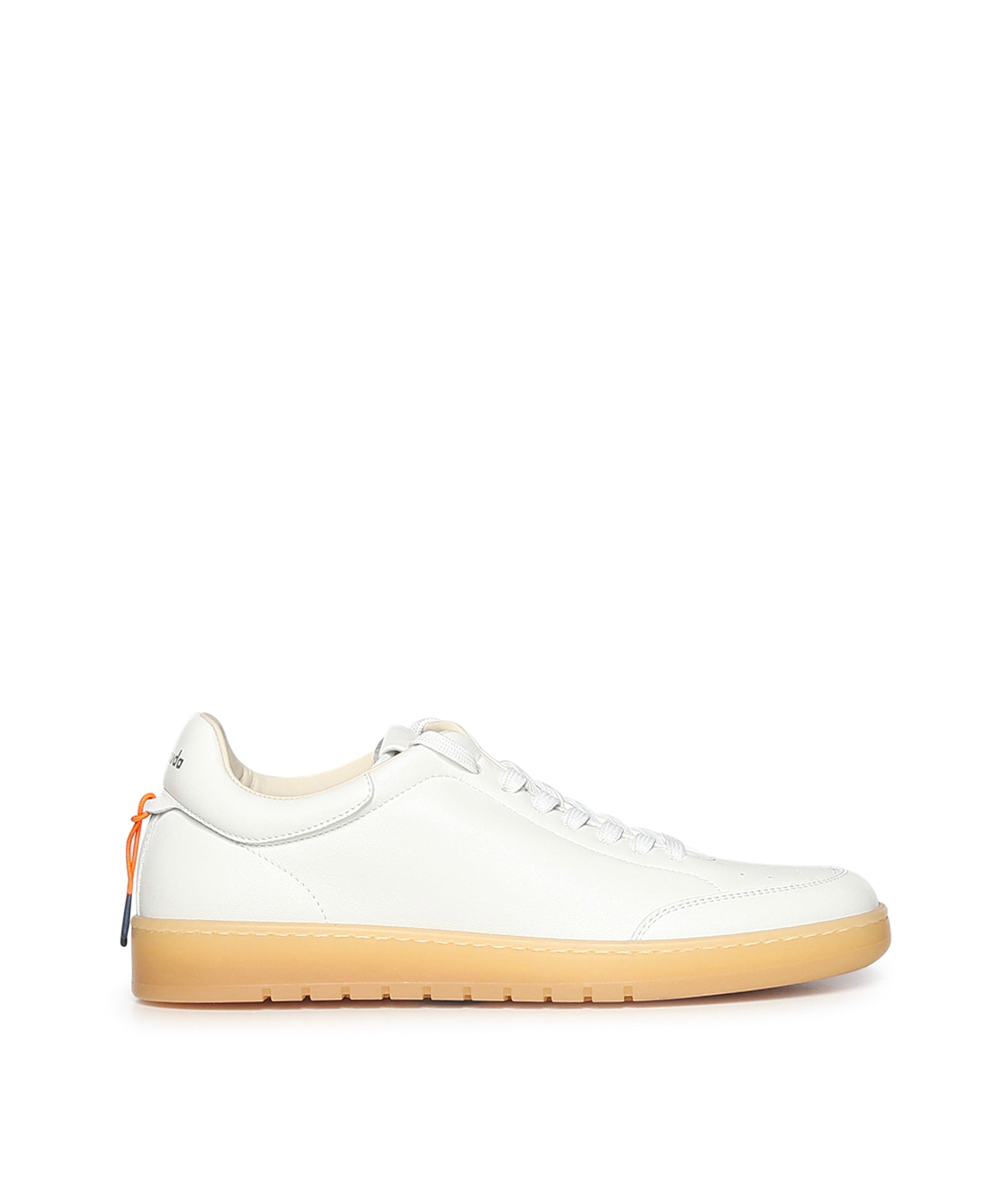 Sneaker Guga in pelle BU3355 BIANCO BARRACUDA 
