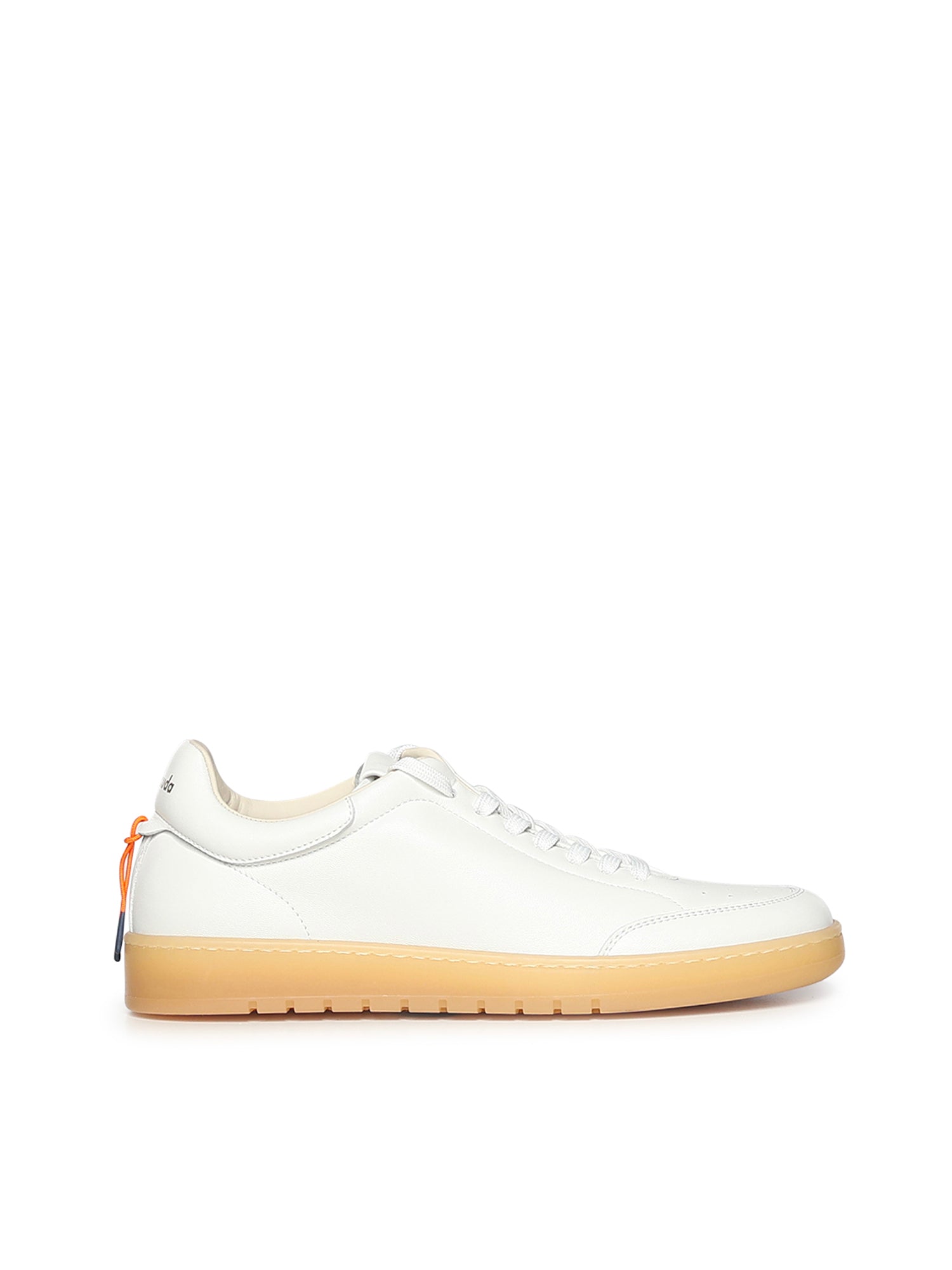 Sneaker Guga in pelle BU3355 BIANCO BARRACUDA 