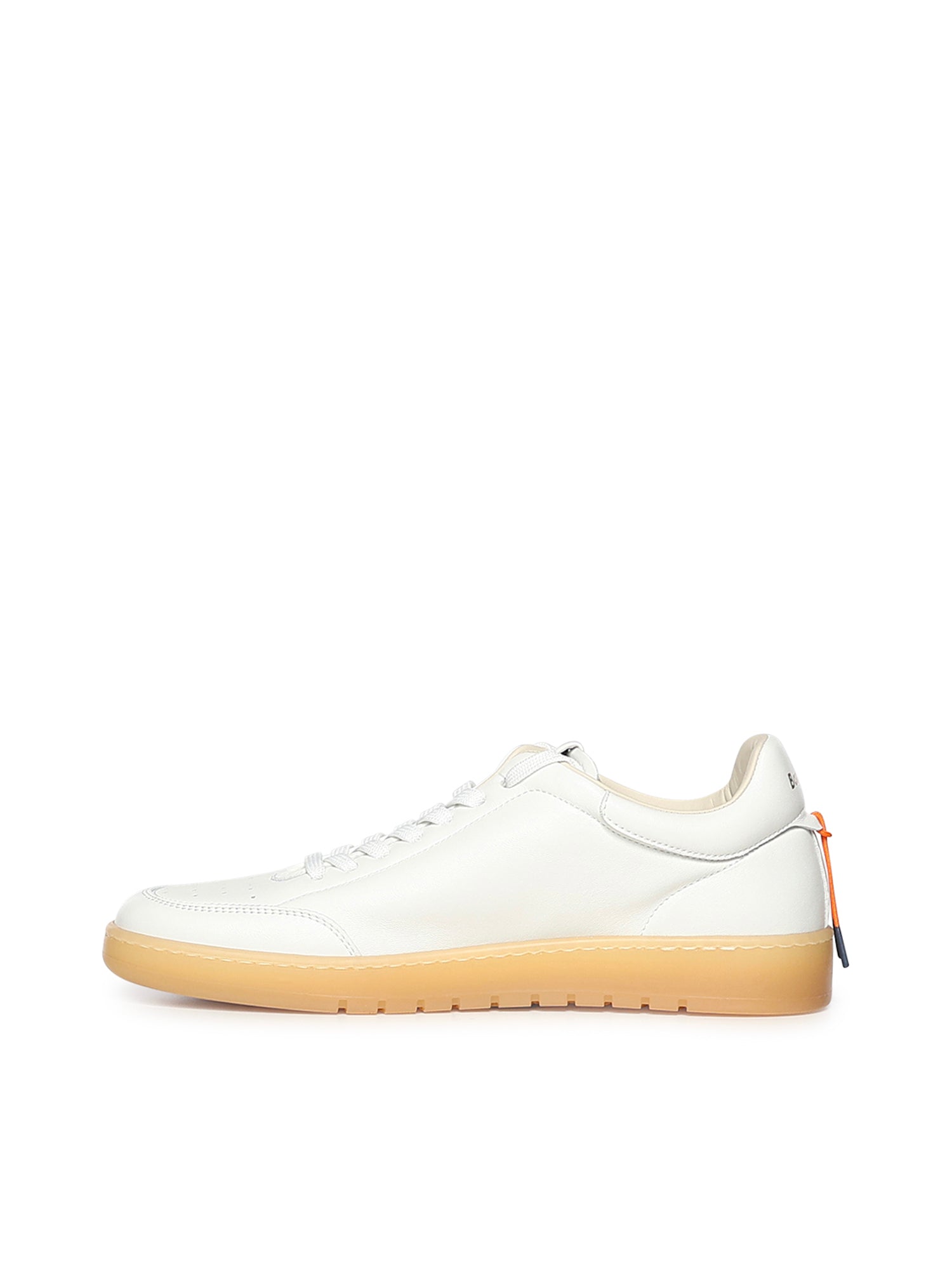Sneaker Guga in pelle BU3355 BIANCO BARRACUDA 