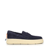 Mocassini in camoscio BU3610 NAVY BARRACUDA 