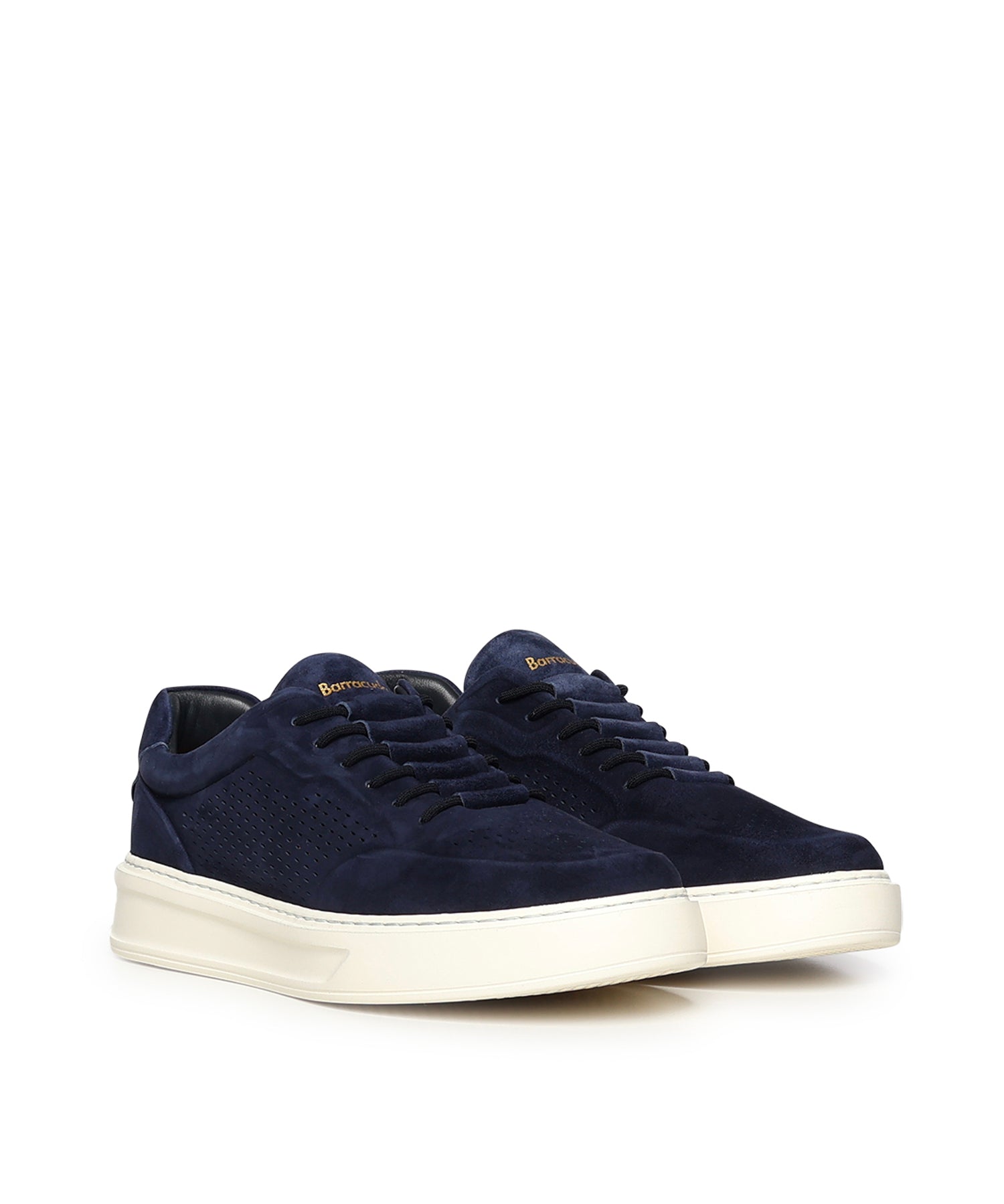 Sneaker Phoenix in camoscio BU3612 NAVY BARRACUDA 