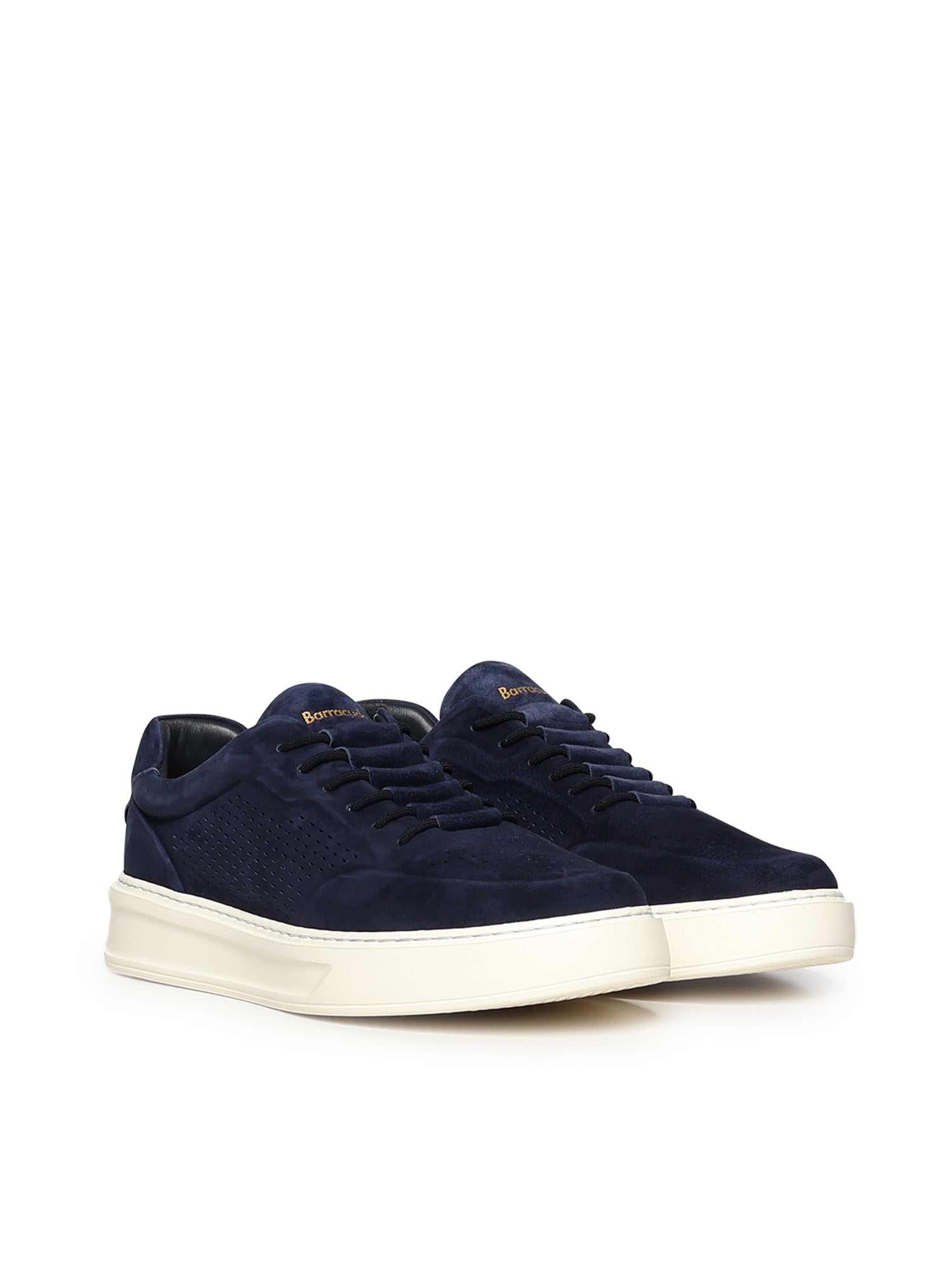 Sneaker Phoenix in camoscio BU3612 NAVY BARRACUDA 