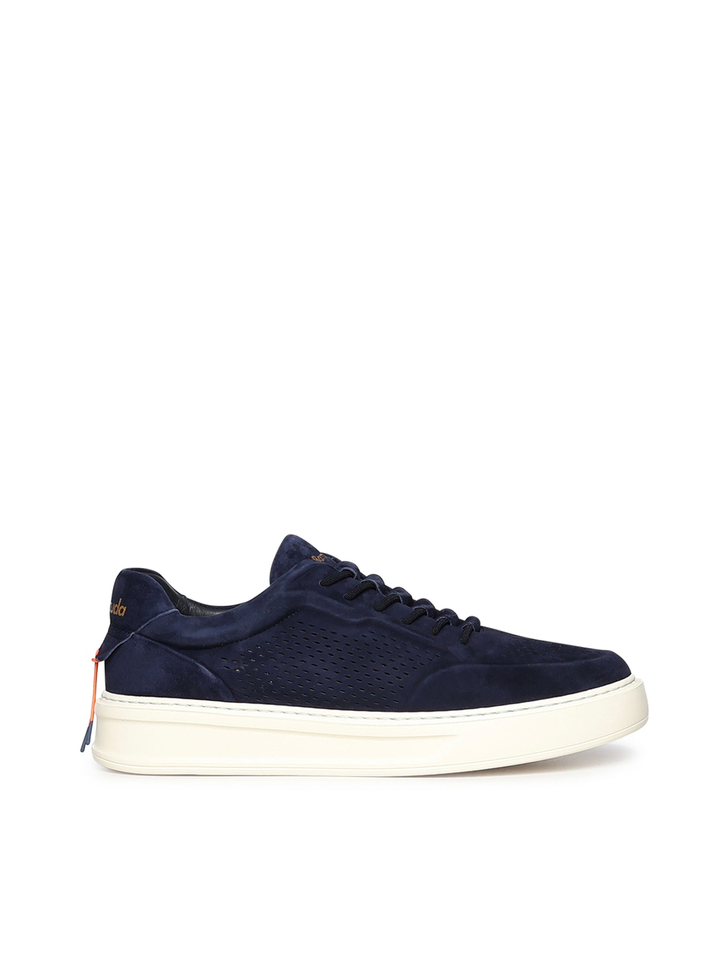 Sneaker Phoenix in camoscio BU3612 NAVY BARRACUDA 