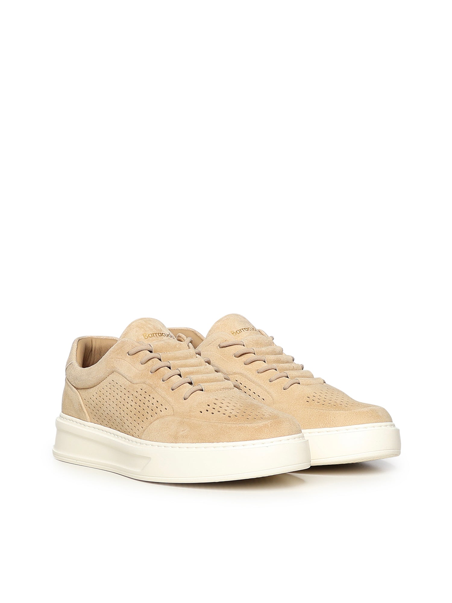 Sneaker Phoenix in camoscio BU3612 TABACCO BARRACUDA 