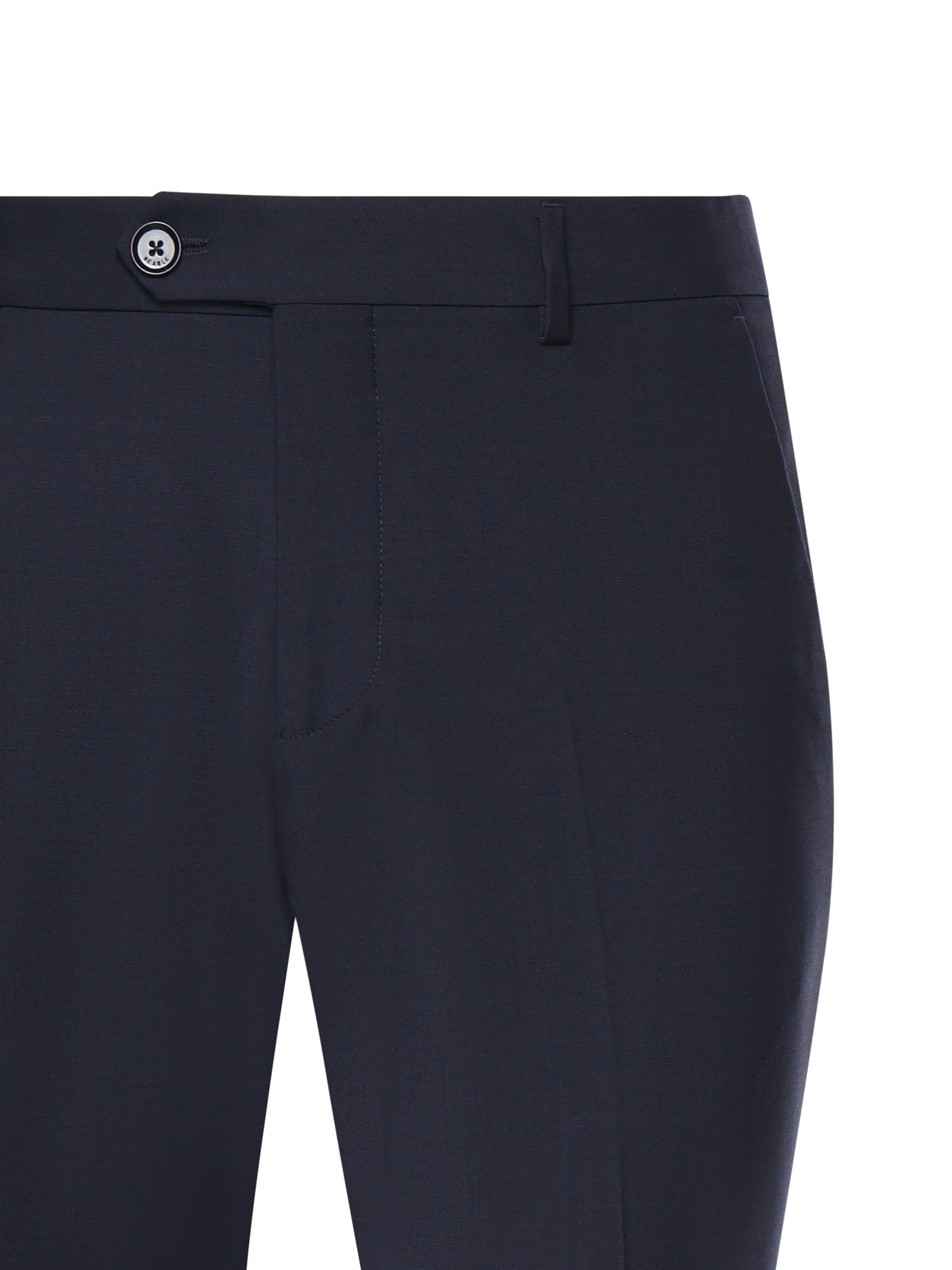 Pantalone Alexander in misto lana ALEXANDER SHORTER TBCMBLU SCURO BE ABLE 