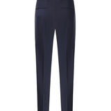 Pantalone Alexander in misto lana ALEXANDER SHORTER TBCMBLU SCURO BE ABLE 
