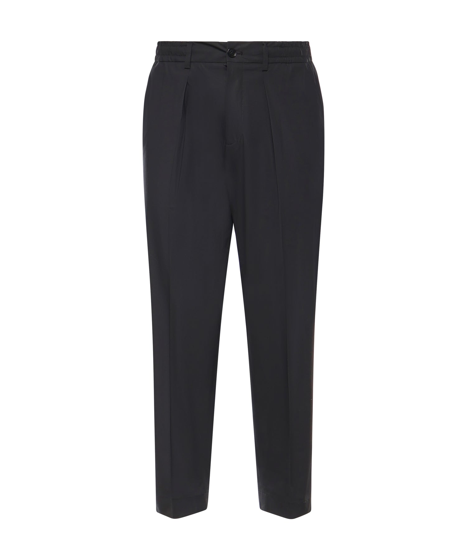 Pantaloni Dominique in cotone stretch DOMINIQUE STSCNERO BE ABLE 