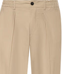 Pantaloni Dominique in cotone stretch DOMINIQUE STSCNOCCIOLA BE ABLE 