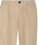 Pantaloni Dominique in cotone stretch DOMINIQUE STSCNOCCIOLA BE ABLE 